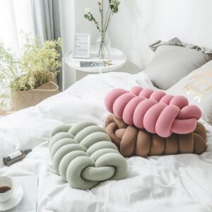Bright Color Knot Pillow