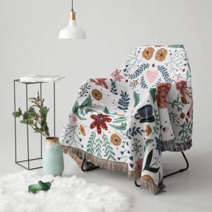 Forest Pattern Throw Blanket