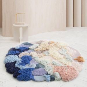 Multi-Pile Tufted Area Rug